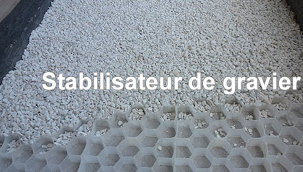 stabilisateur de gravier