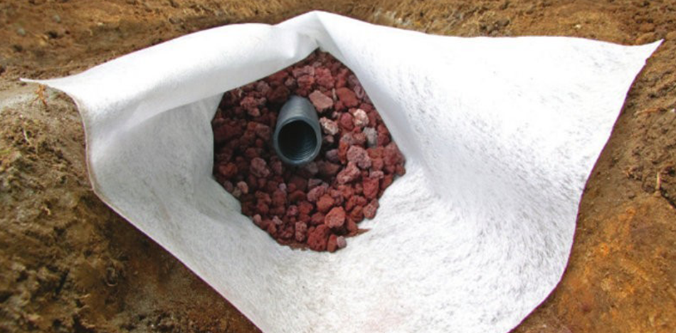 Géotextile pour l’assainissement